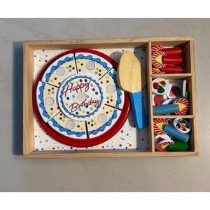 Melissa & Doug Birthday Cake Set